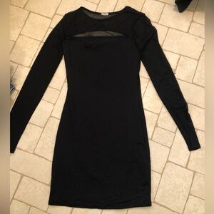 Black dress, from Garage.